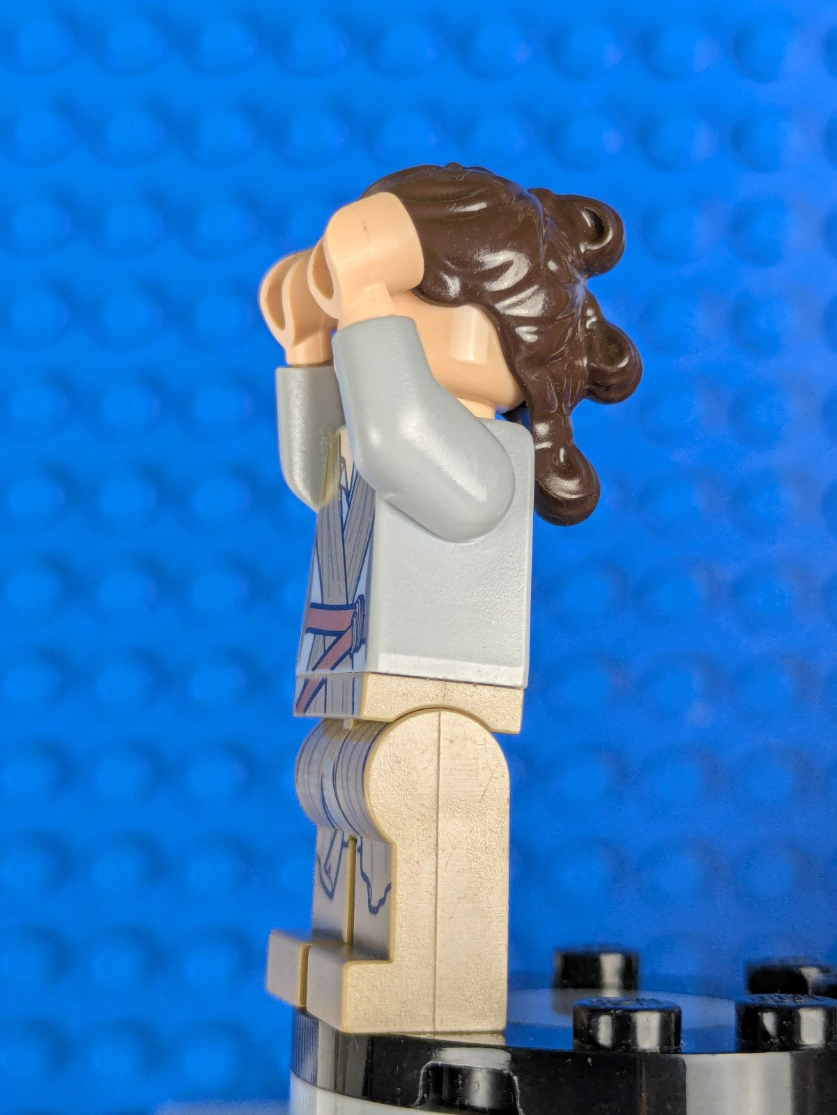 Lego Star Wars: Rey - Dark Tan Tied Robe sw0677 Sets 75236, 75105