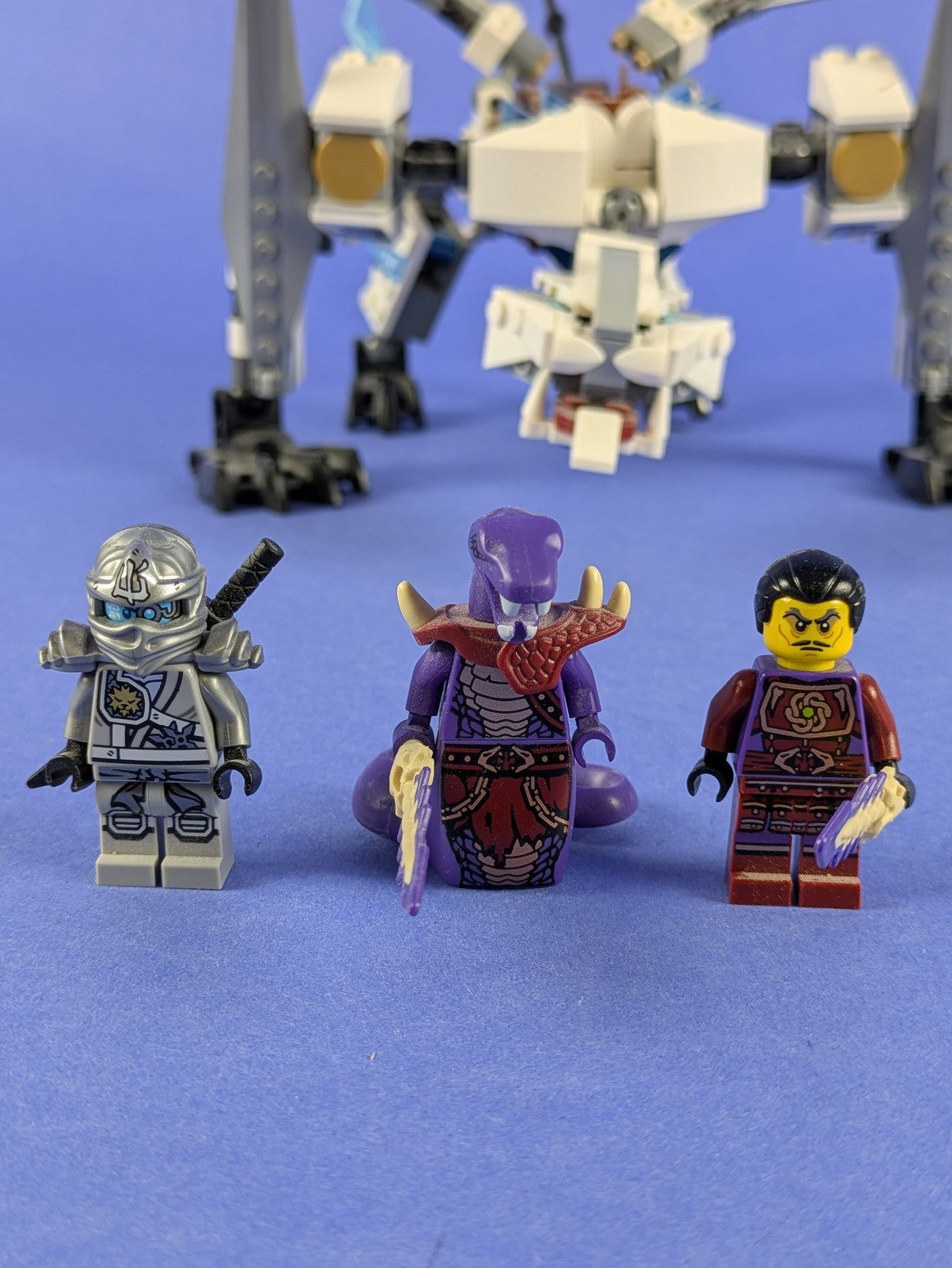 LEGO NINJAGO Titanium Dragon 70748 Incomplete Set Pre-Owned
