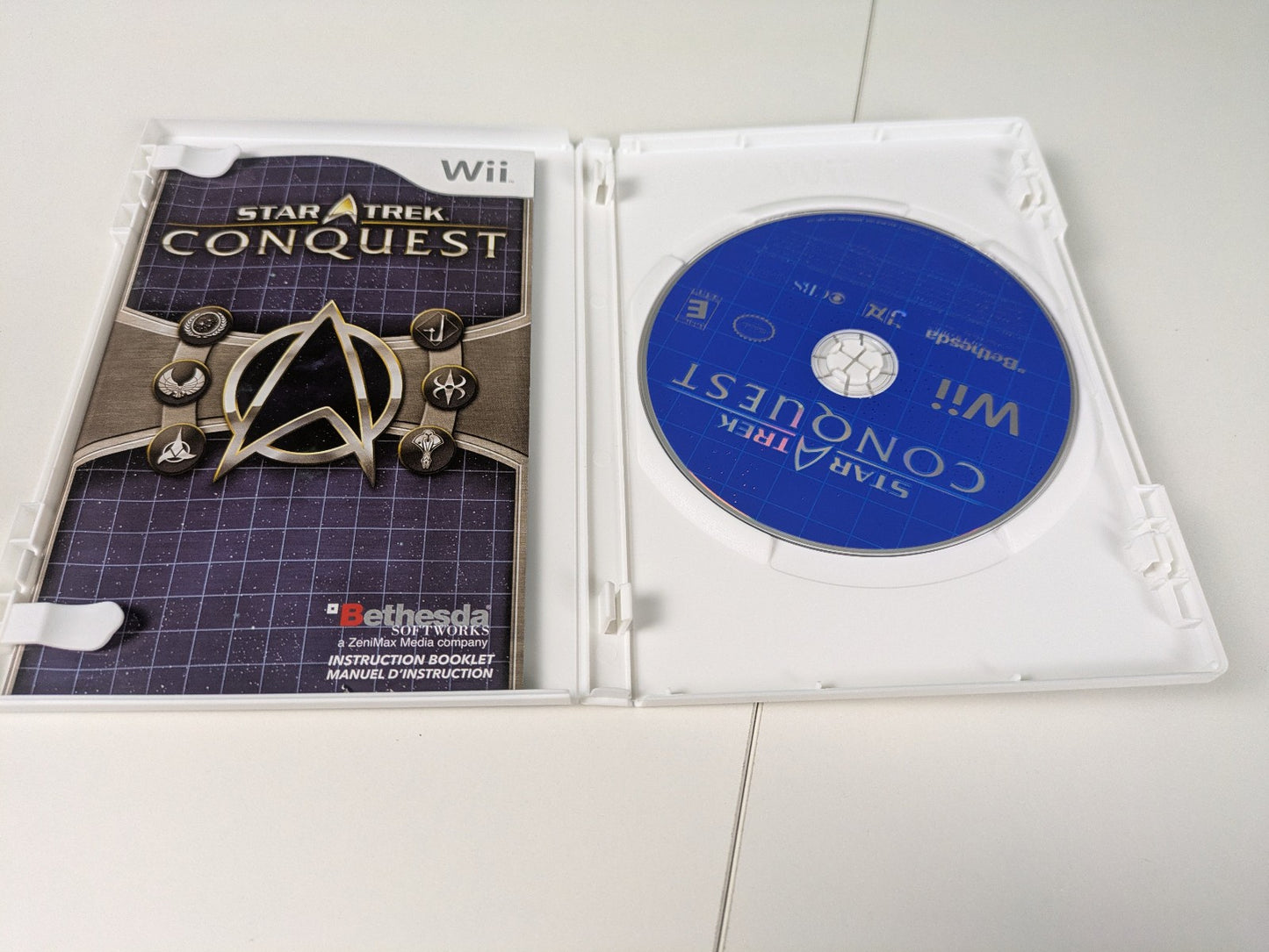 Star Trek: Conquest (Nintendo Wii, 2007) CIB