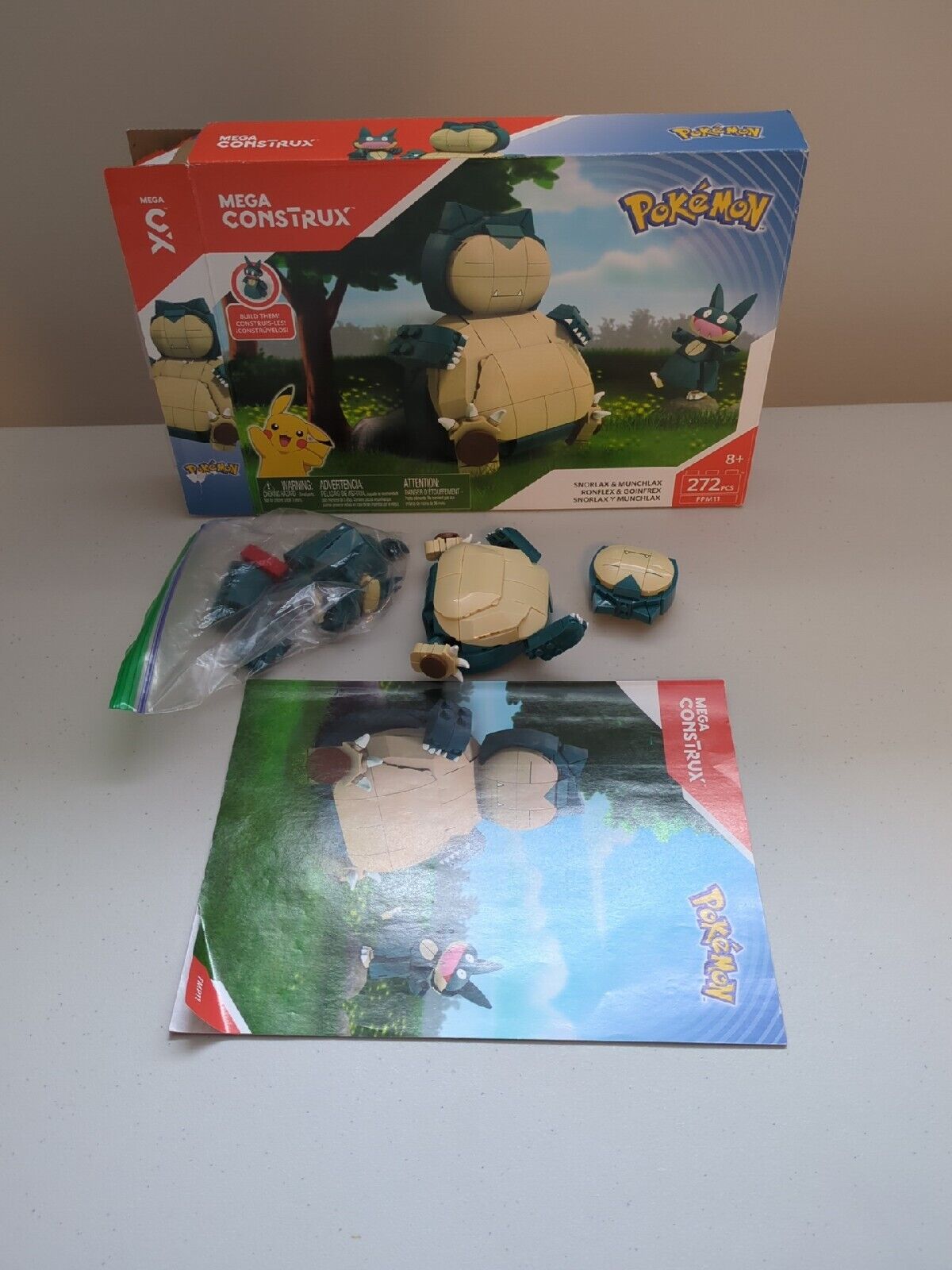 Mega construx snorlax discount