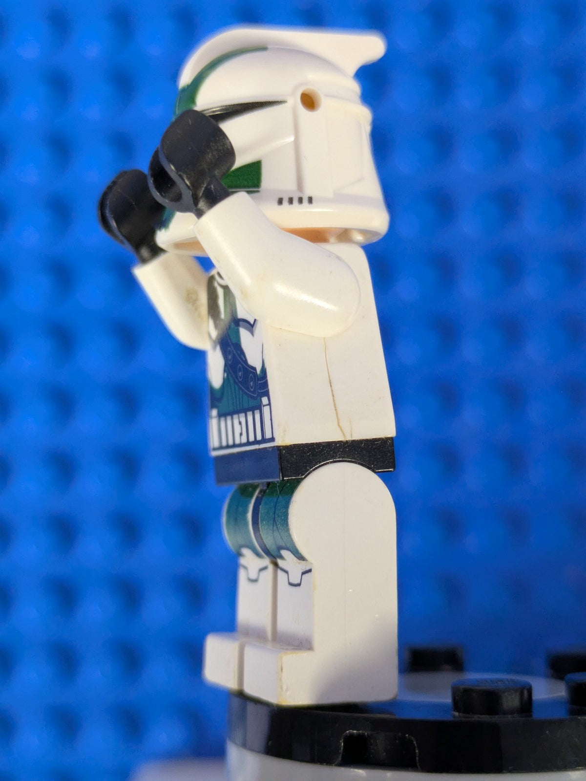 Lego Star Wars: The Clone Wars: Clone Trooper Commander Gree sw0380 Set 9491