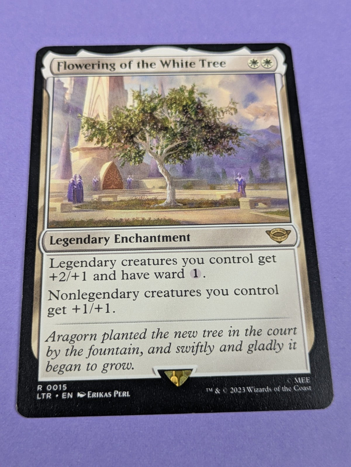 MTG: The Lord of the Rings: Flowering of the White Tree #0015 Rare - NM