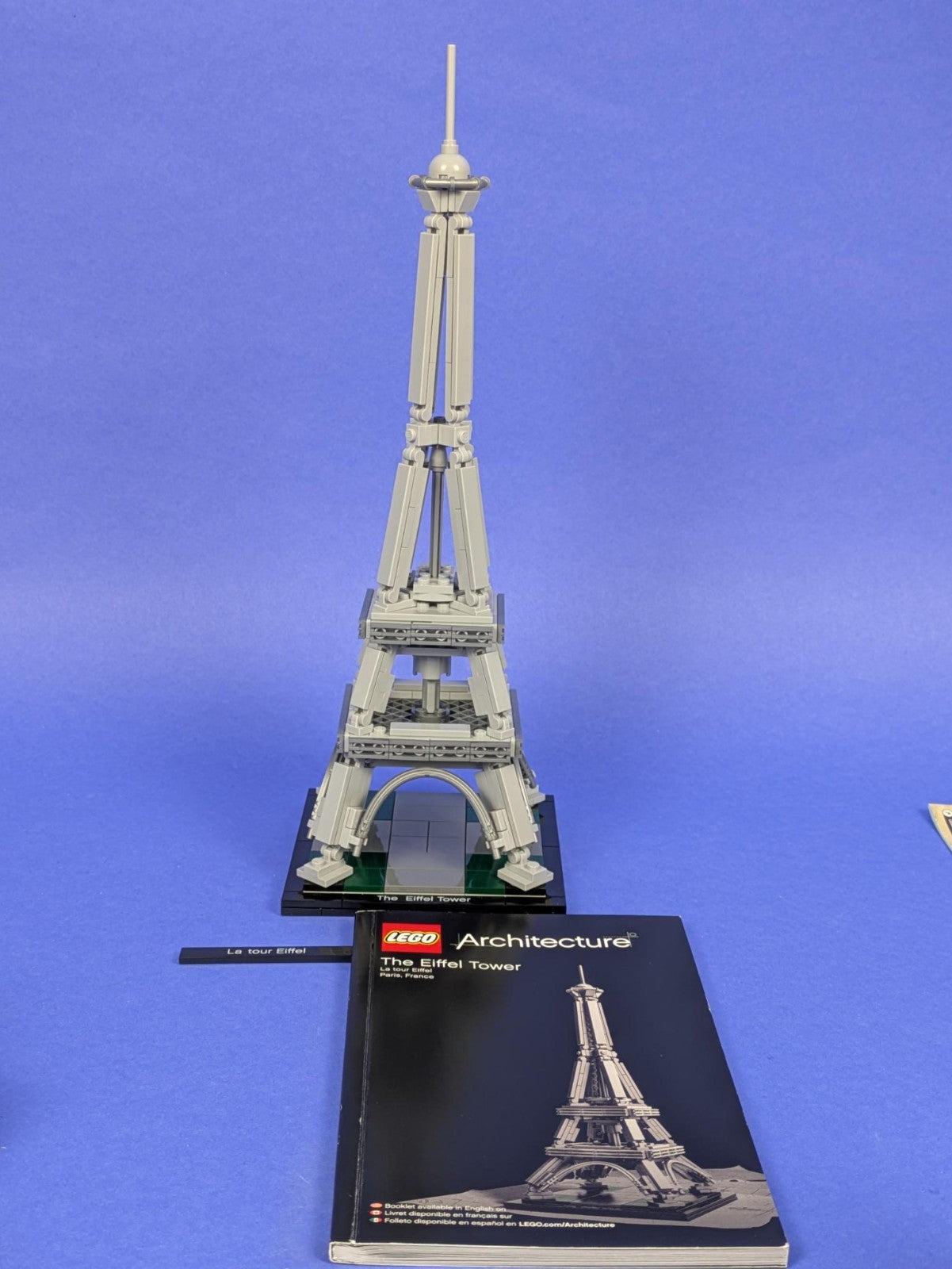 Lego Architecture: The Eiffel Tower Set 21019 - w/ Instructions