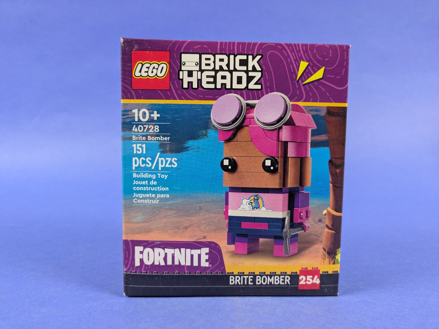 Lego BrickHeadz: Fortnite: Brite Bomber Set 40728 BRAND NEW