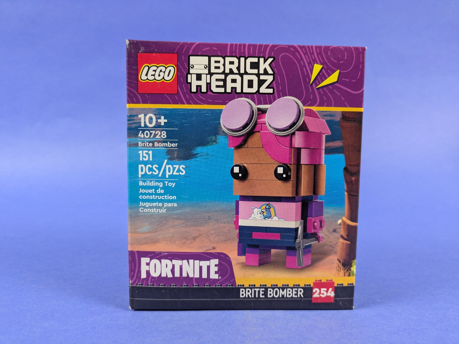 Lego BrickHeadz: Fortnite: Brite Bomber Set 40728 BRAND NEW