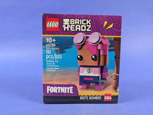 Lego BrickHeadz: Fortnite: Brite Bomber Set 40728 BRAND NEW