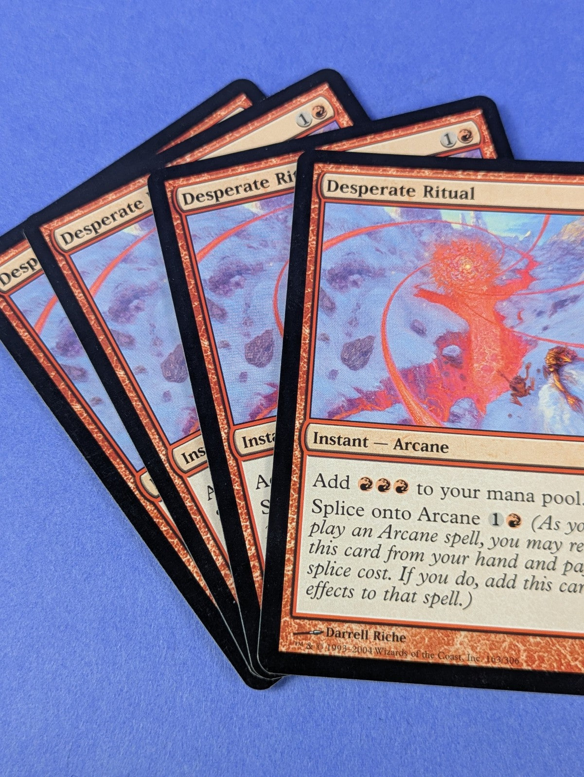 MTG Magic: Champions of Kamigawa: Desperate Ritual #163/306 - NM