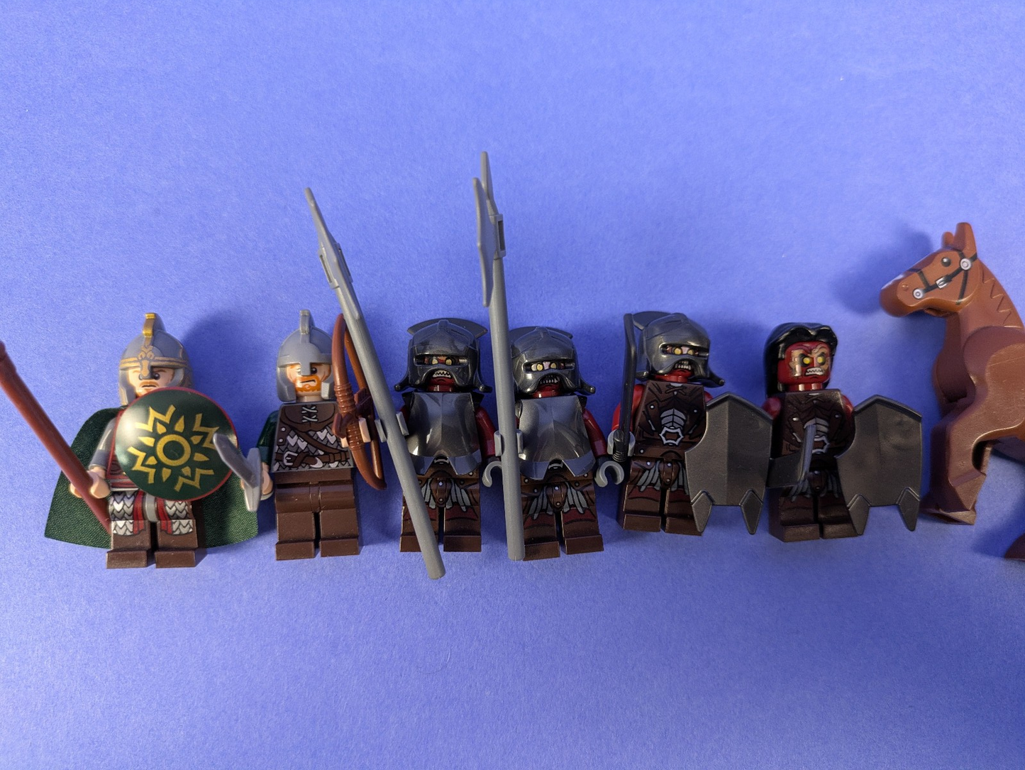 LEGO The Hobbit and The Lord of the Rings Uruk-hai Army 9471  Complete Pre-Owned