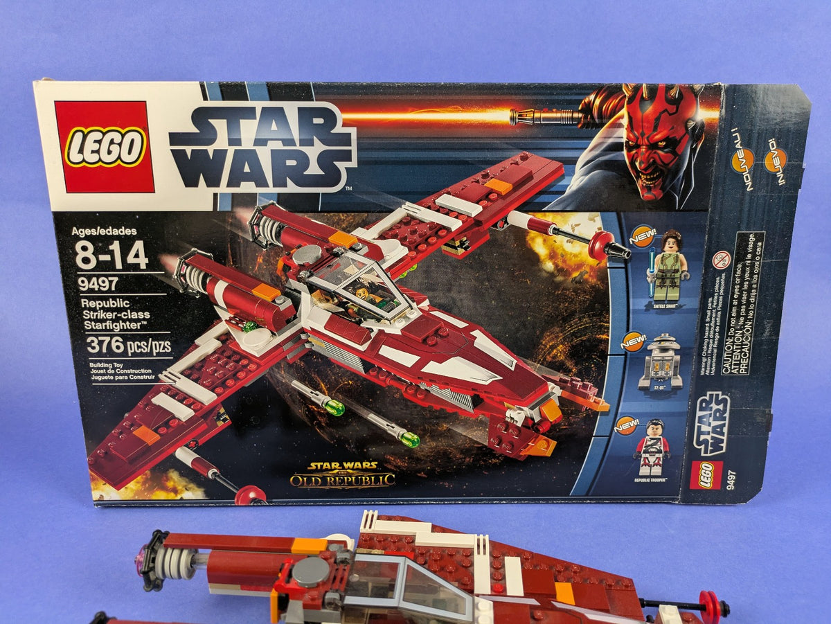 LEGO Star Wars Republic Striker-class Starfighter 9497 Complete Set Pre-Owned