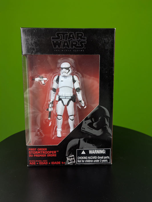 Hasbro Star Wars The Black Series First Order Stormtrooper B4056/B4054 3.75" NIB