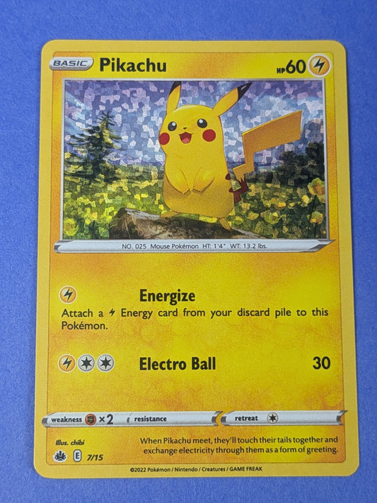 Pikachu - 7/15 - Promo McDonald's Collection 2022 - Pokemon Card - NM