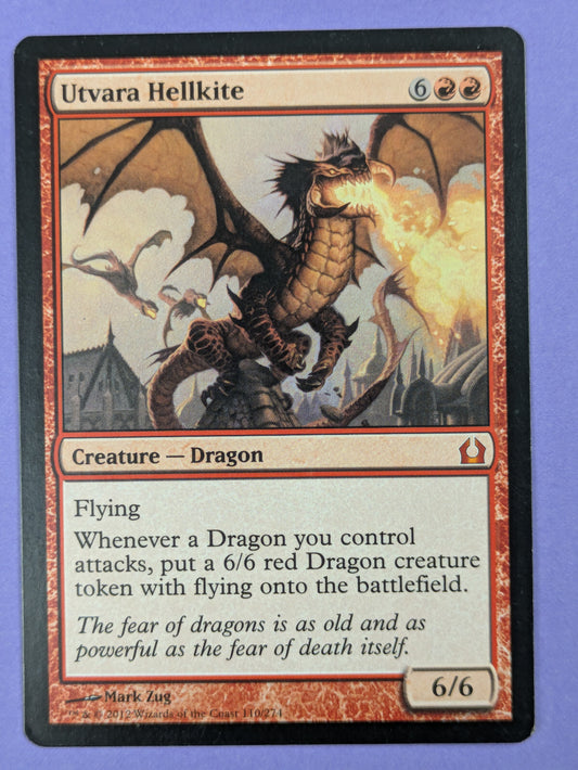 MTG Magic: Return to Ravnica: Utvara Hellkite #110/274 Mythic - NM