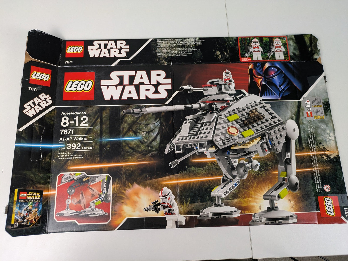 Lego Star Wars: Episode 3: AT-AP Walker Set 7671 - Complete Set