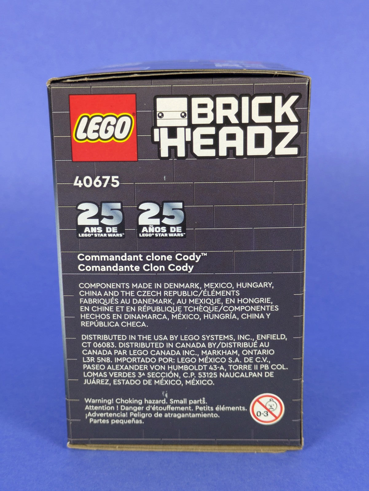 Lego Star Wars: Clone Commander Cody 40675 BRAND NEW!