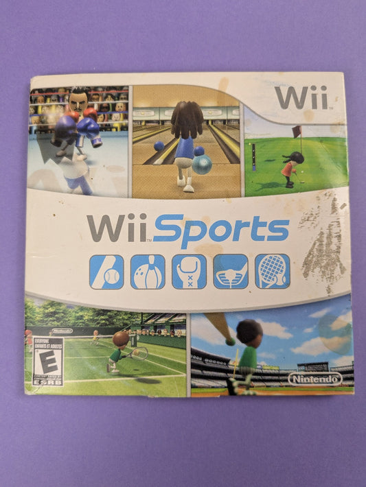 Nintendo Wii Video Game: Wii Sports (Nintendo Wii, 2006) CIB