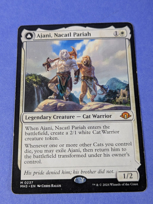 MTG: Modern Horizons 3: Ajani, Nacatl Pariah #0237 Mythic - MP