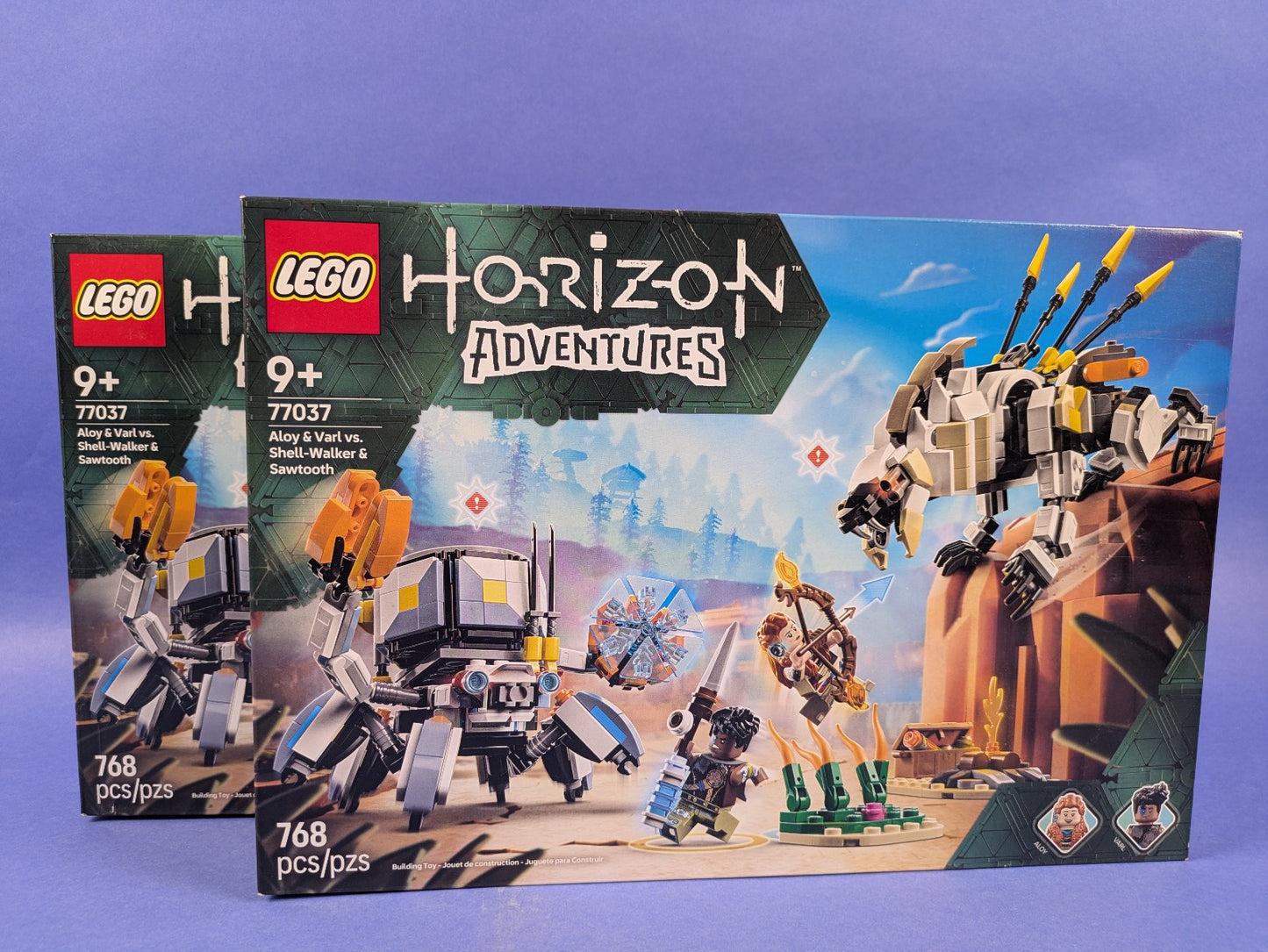 LEGO Horizon Aloy & Varl vs. Shell-Walker & Sawtooth 77037