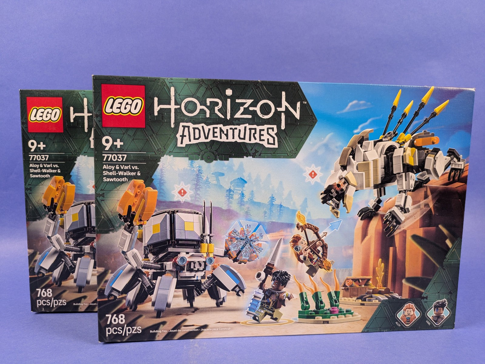 LEGO Horizon Aloy & Varl vs. Shell-Walker & Sawtooth 77037