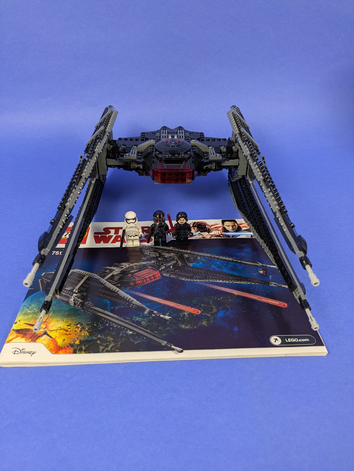 Lego Star Wars: Kylo Ren's TIE Fighter Set 75179 - w/ Instructions