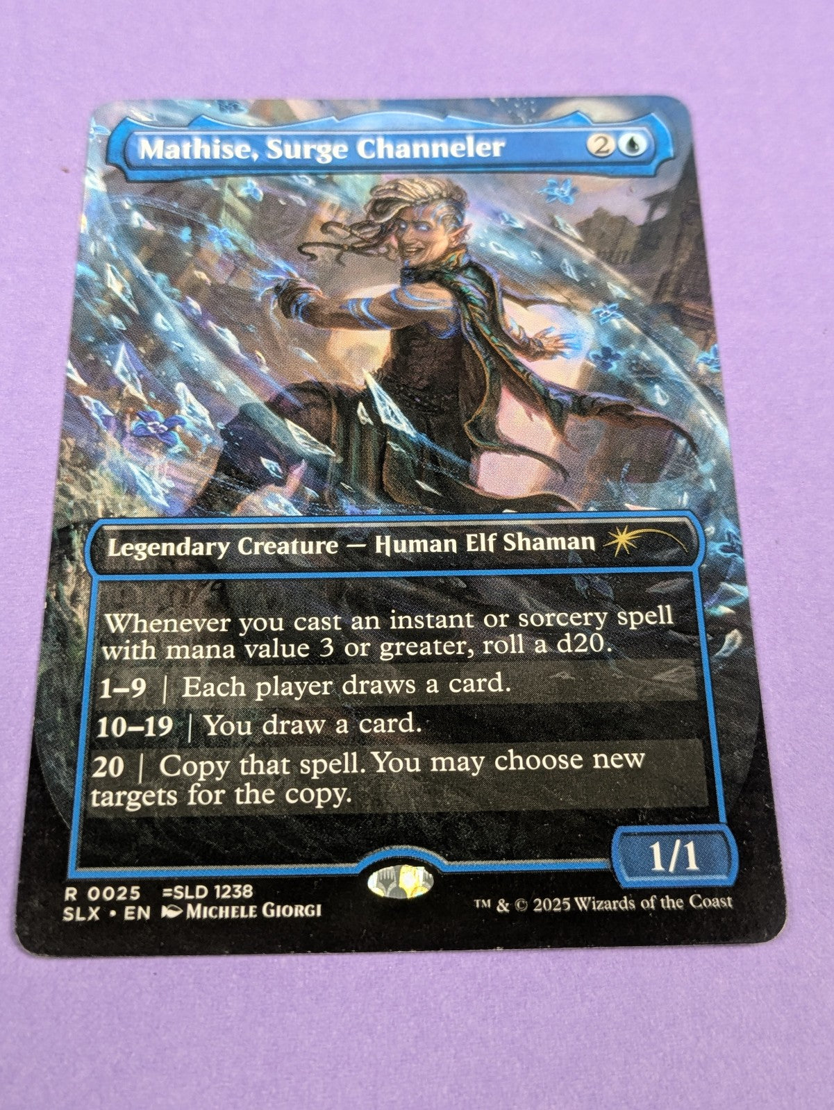 MTG Magic: Universes Within: Mathise, Surge Channeler #0025 Rare - NM