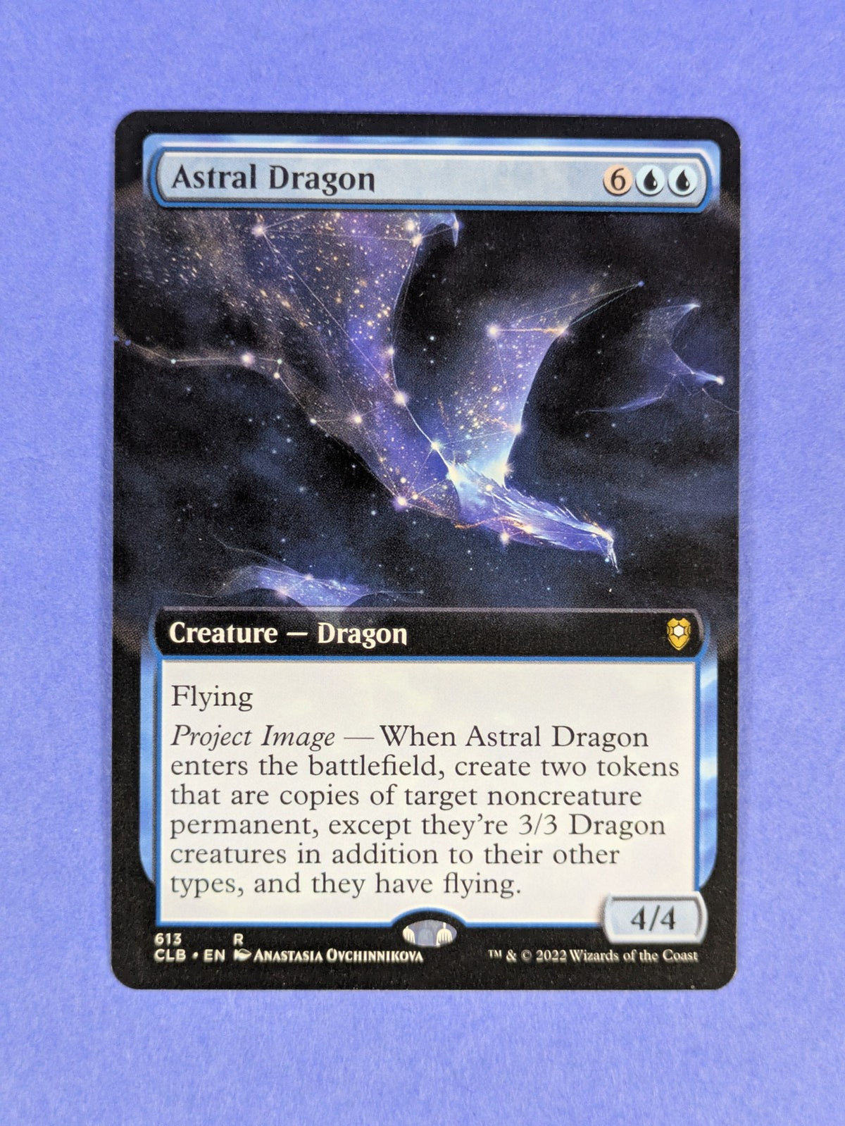 MTG: Commander Legends: Battle for Baldur's Gate: Astral Dragon #613 Rare - NM