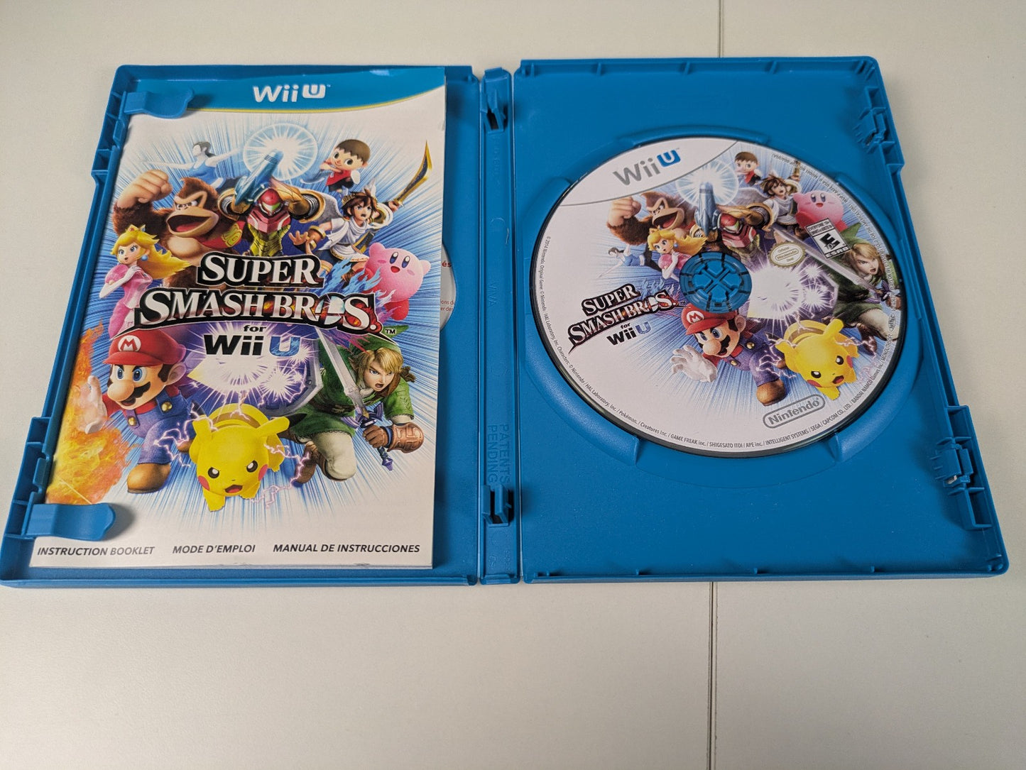 Super Smash Bros. for Wii U (Nintendo Wii U, 2014) CIB