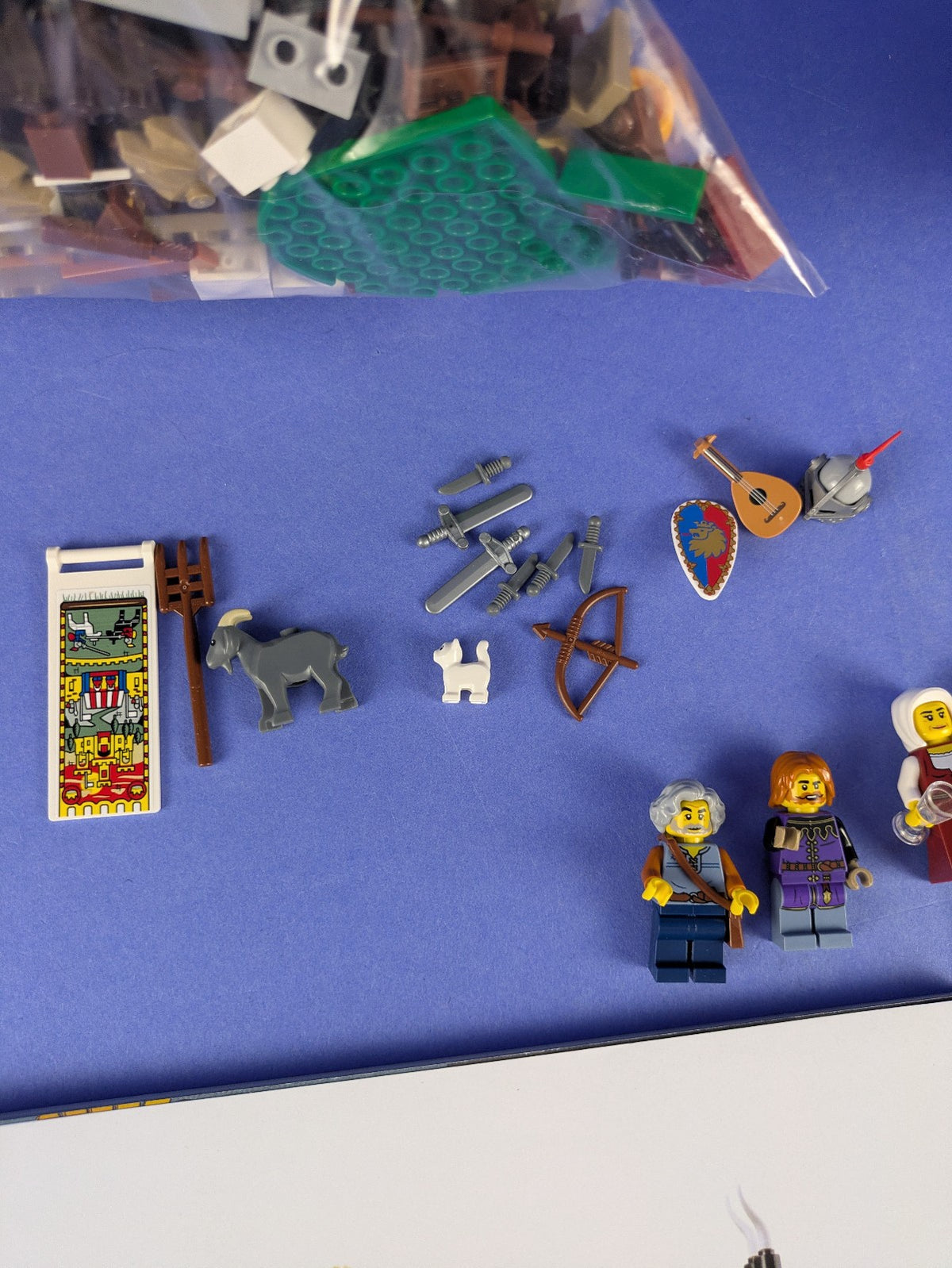 LEGO Castle Medieval Town Square 10332 Complete Set Pre-Owned