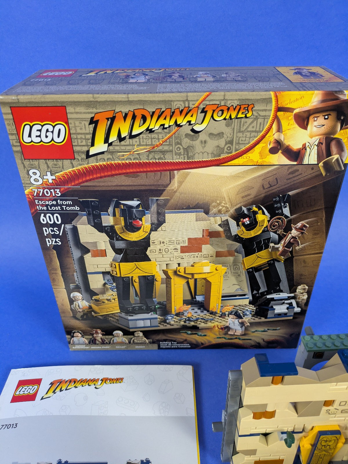 Lego Indiana Jones: Escape from the Lost Tomb Set 77013 Complete Set