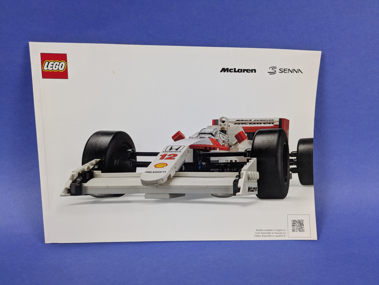 Lego Creator: Race: McLaren MP4/4 & Ayrton Set 10330 Incomplete Set