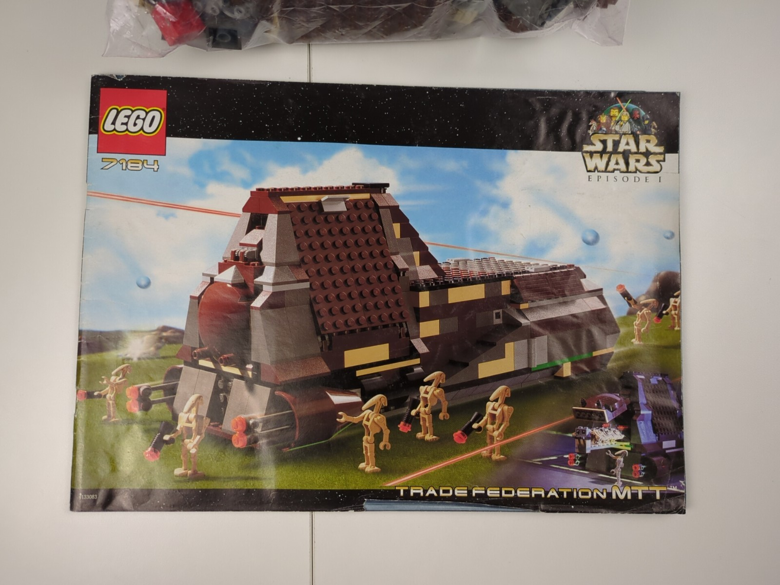 Lego Star Wars: Trade Federation MTT Set 7184 (Build Only)