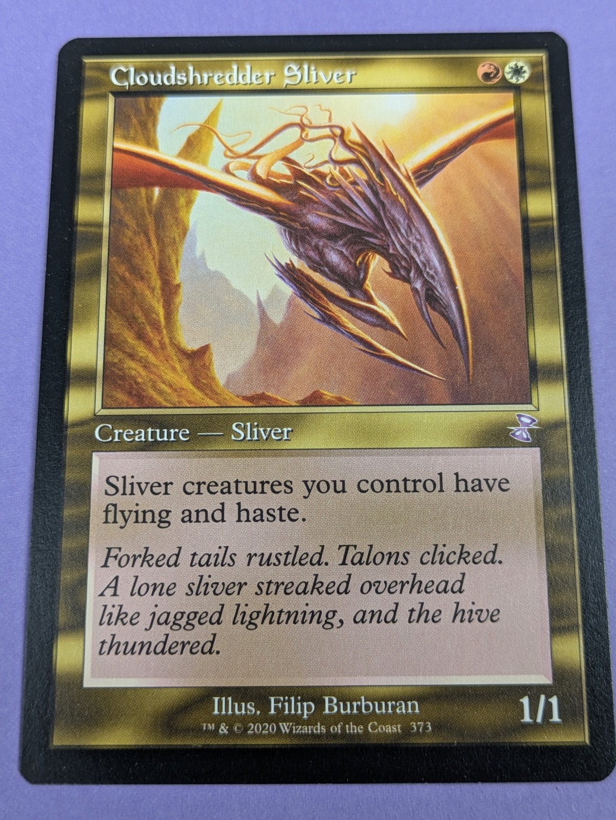MTG Magic: Time Spiral Remastered: Cloudshredder Sliver #373 Special - NM