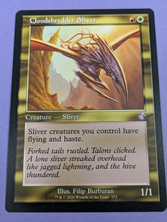 MTG Magic: Time Spiral Remastered: Cloudshredder Sliver #373 Special - NM