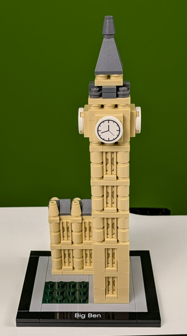 Lego  Architecture: Landmark Series: Big Ben Set 21013