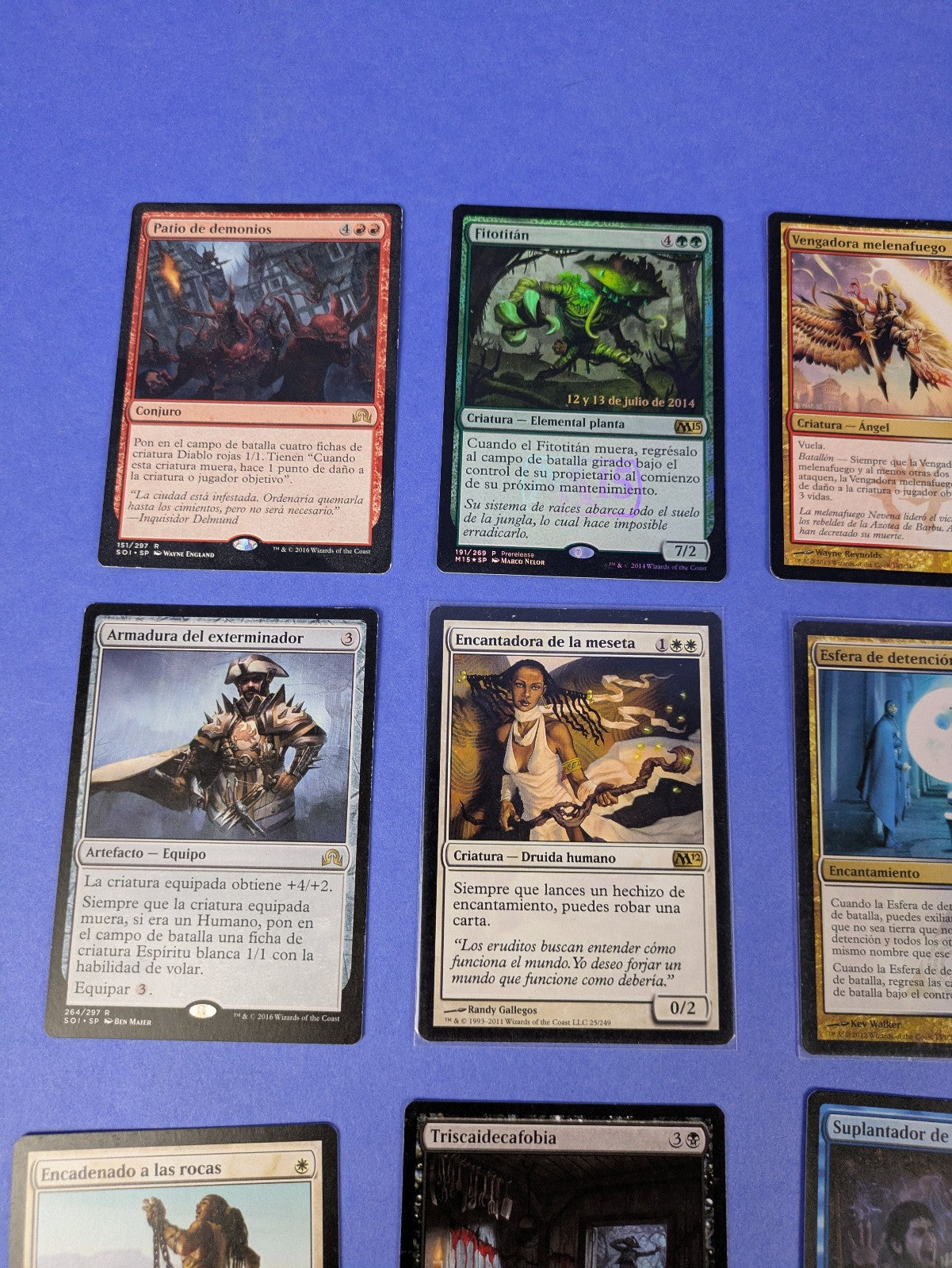 MTG Magic the Gathering: 19 MTG BUNDLE CARDS Nonfoil/Foil Spanish Cards