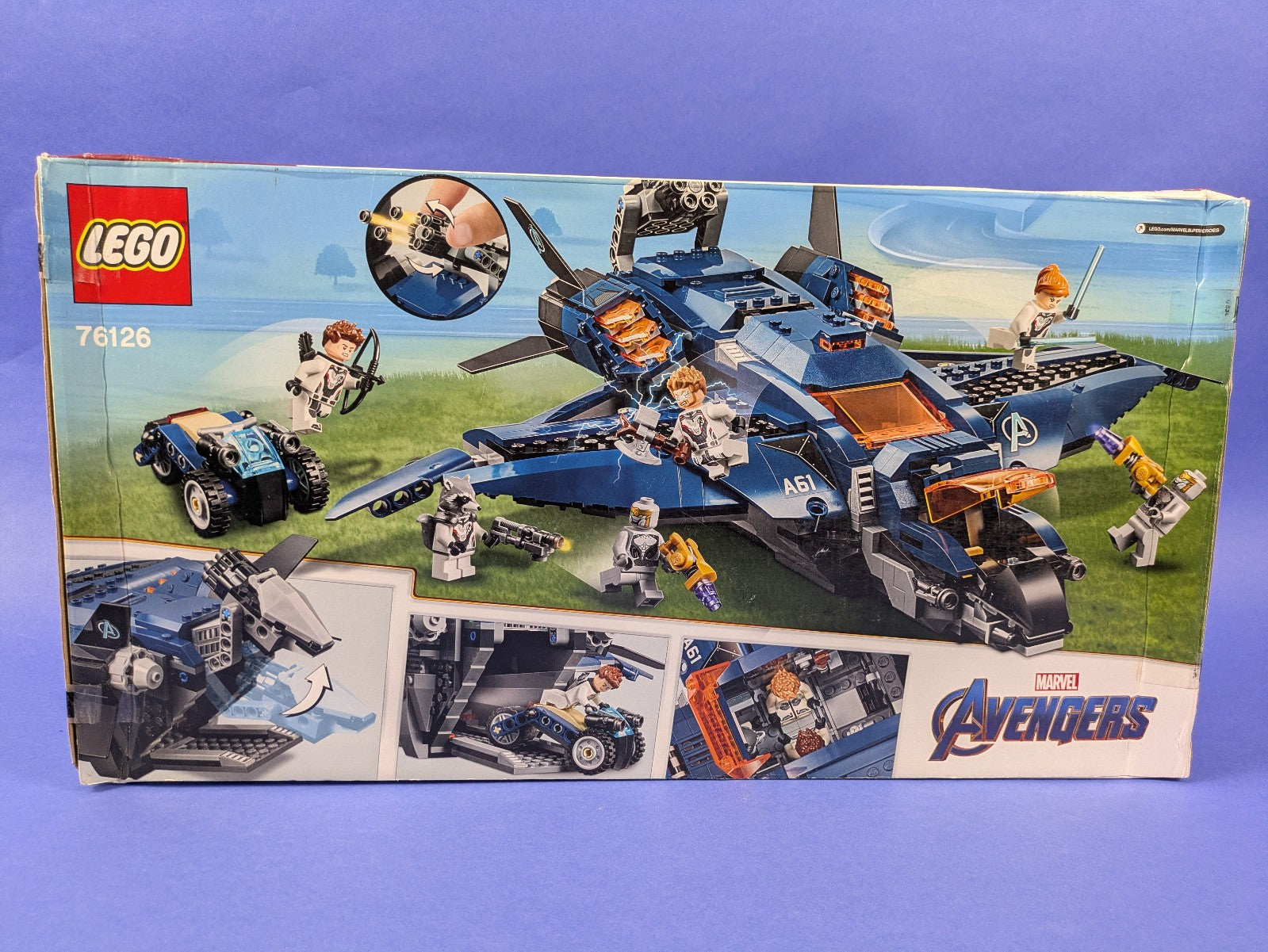 LEGO Super Heroes Avengers Ultimate Quinjet 76126