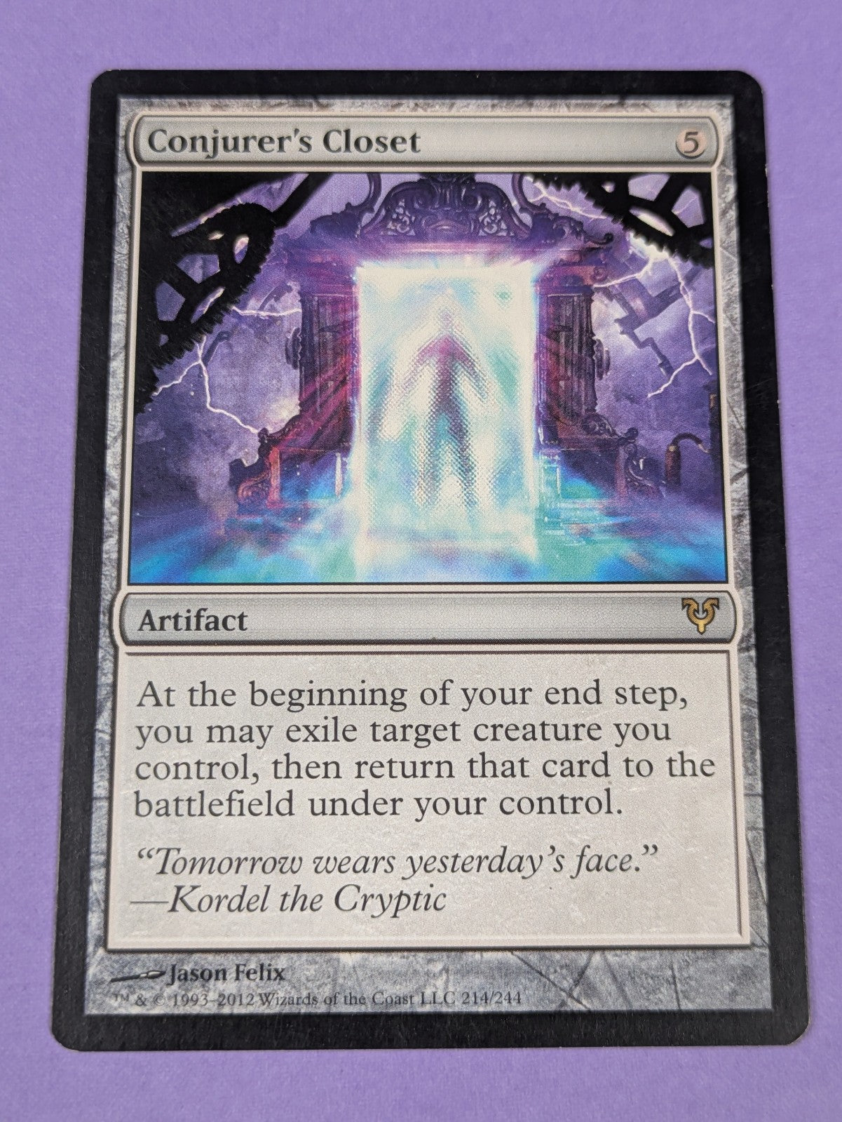 MTG Magic: Avacyn Restored: Conjurer's Closet #214/244 Rare - LP