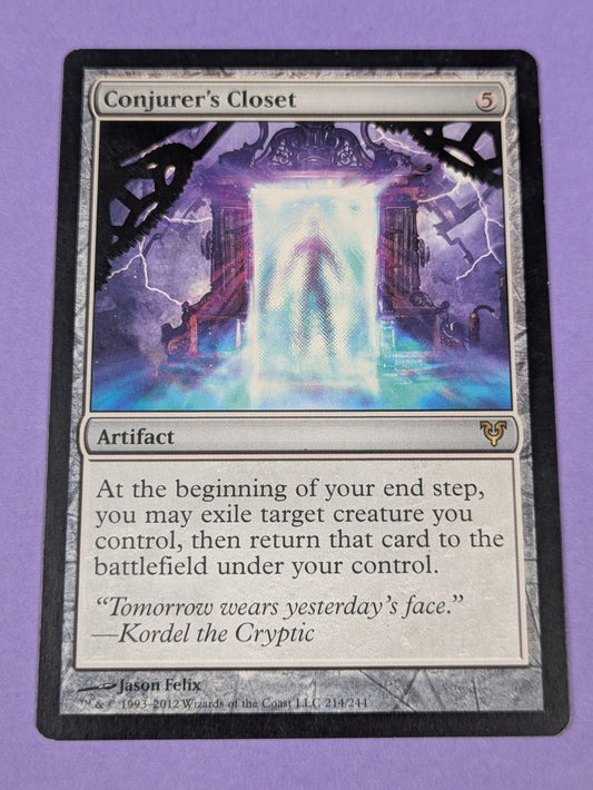 MTG Magic: Avacyn Restored: Conjurer's Closet #214/244 Rare - LP