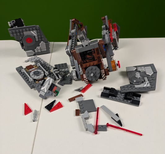 Lego Star Wars: The Mandalorian: AT-ST Raider Set 75254 - Incomplete Set