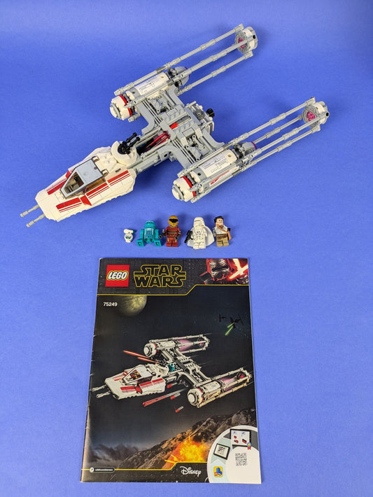 Lego Star Wars: Resistance Y-Wing Starfighter Set 75249 - w/ Instructions
