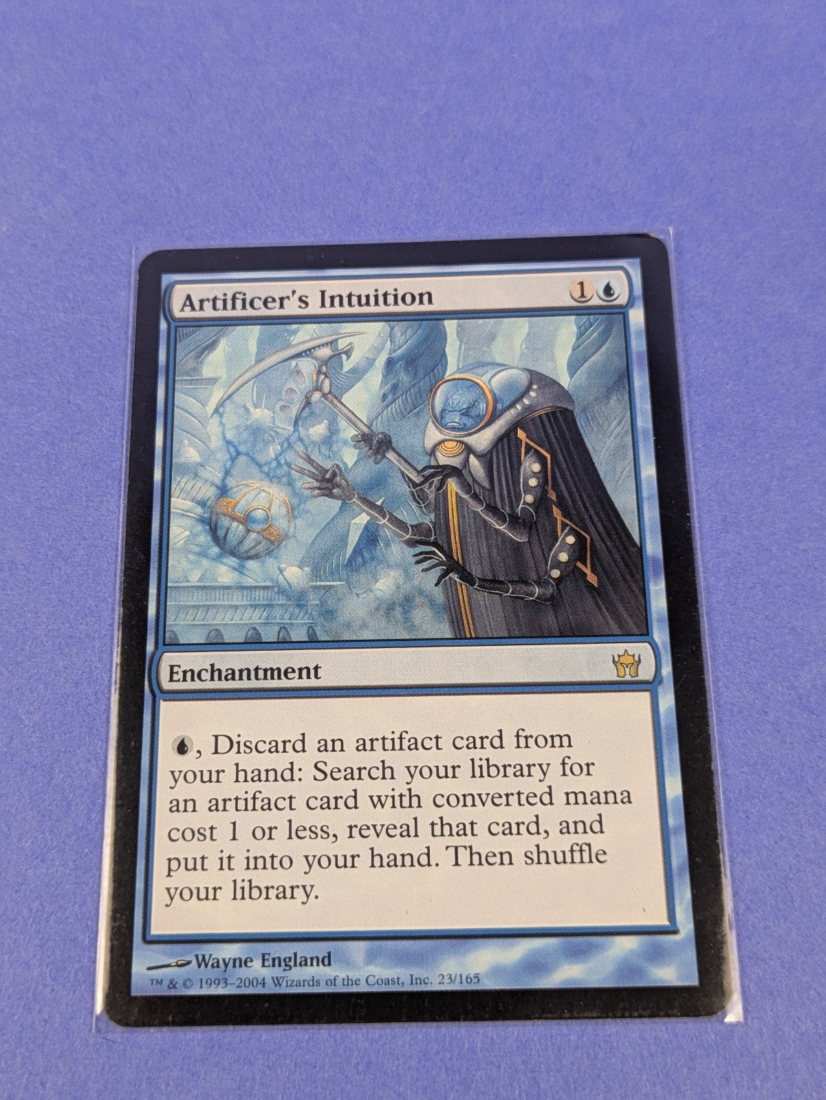 MTG Magic: Fifth Dawn: Artificer's Intuition #23/165 Rare - NM