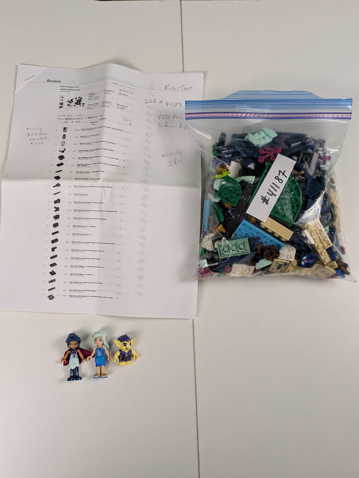Lego Elves: Rosalyn's Healing Hideout Set 41187