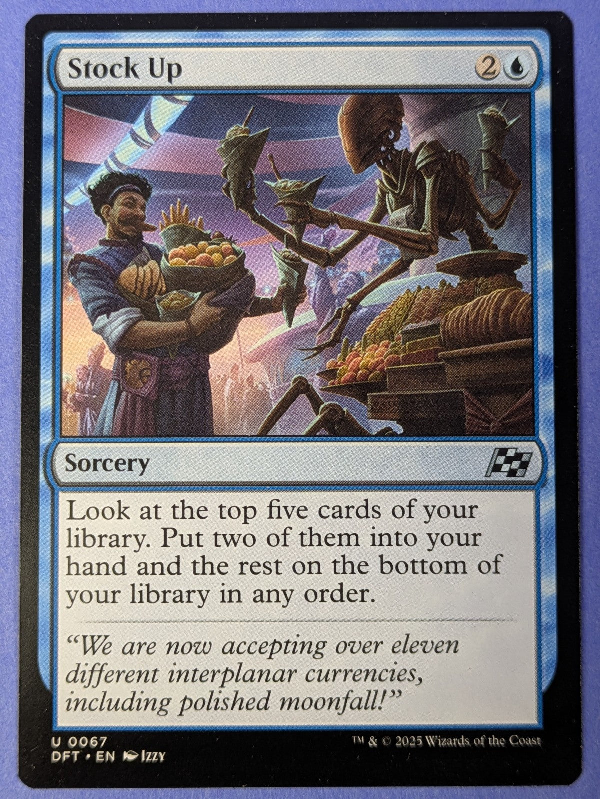 MTG Magic: Aetherdrift: Stock Up #0067 Uncommon - NM