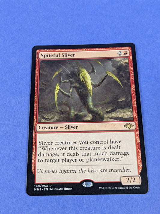 MTG Magic: Modern Horizons: Spiteful Sliver #148/254 Rare - LP
