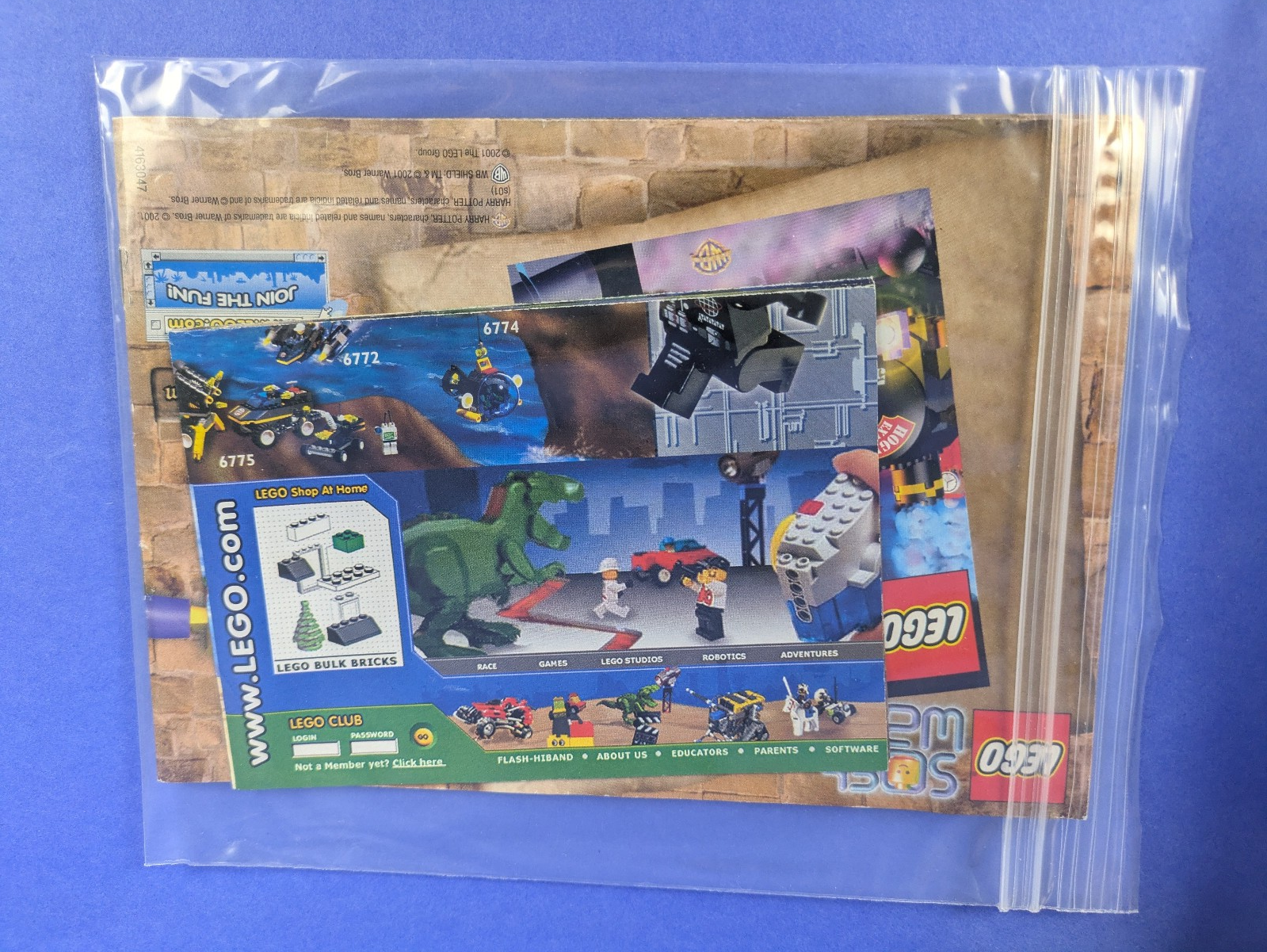 Lego Harry Potter: Sorcerer's Stone: Snape's Class Set 4705 Complete Set