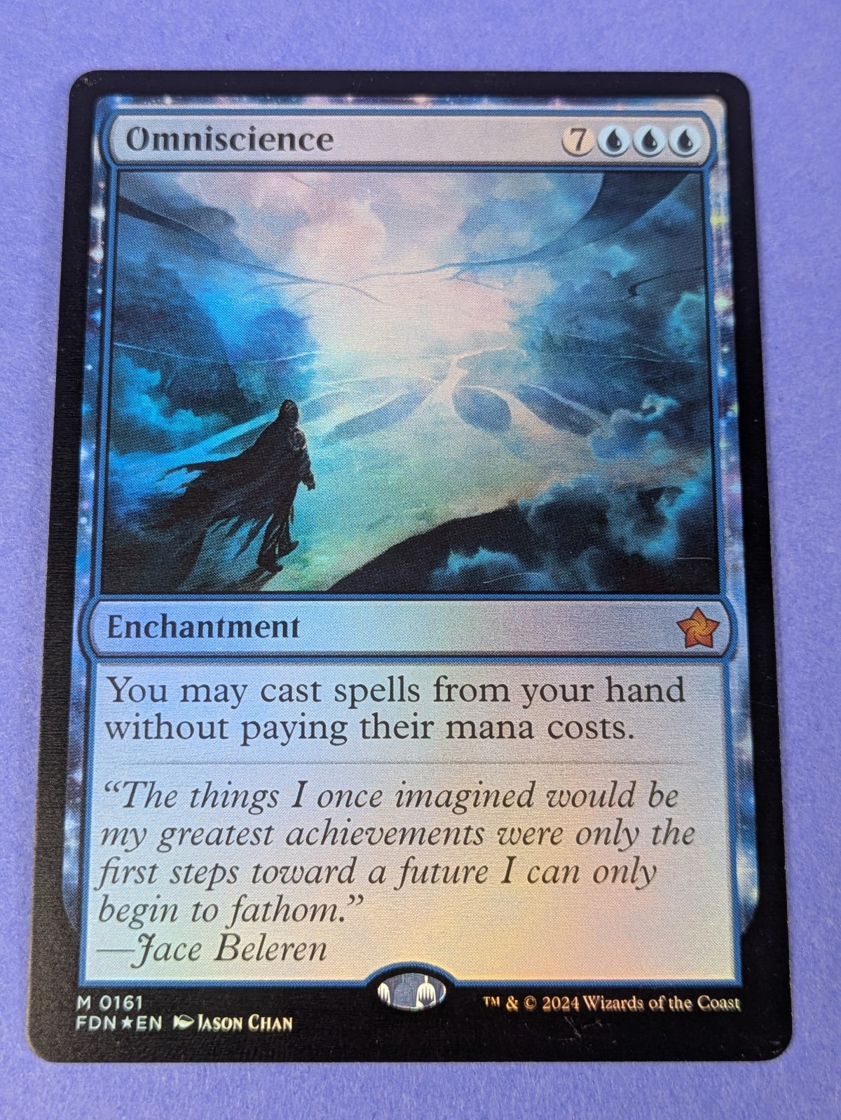 MTG Magic: Foundations: Omniscience Foil #0106 Mythic - NM
