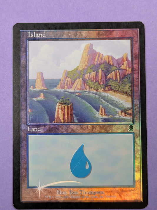 MTG Magic the Gathering: Odyssey: Island Foil #336/350 - LP