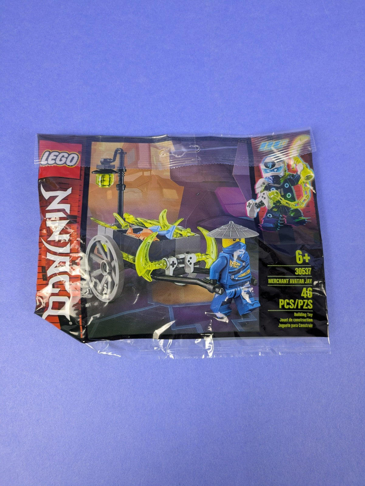 LEGO NINJAGO Merchant Avatar Jay Polybag 30537