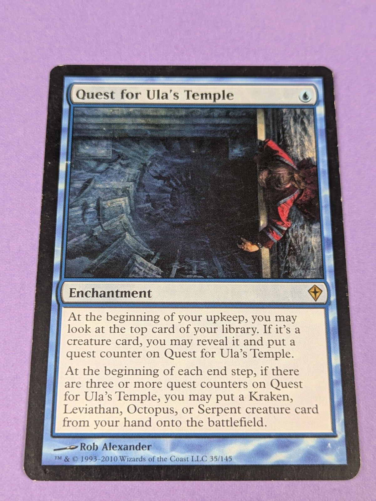 MTG Magic: Worldwake: Quest for Ula's Temple #35/145 Rare - LP