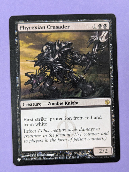 MTG Magic: The List: Phyrexian Crusader Reprint #50/155 Rare - NM
