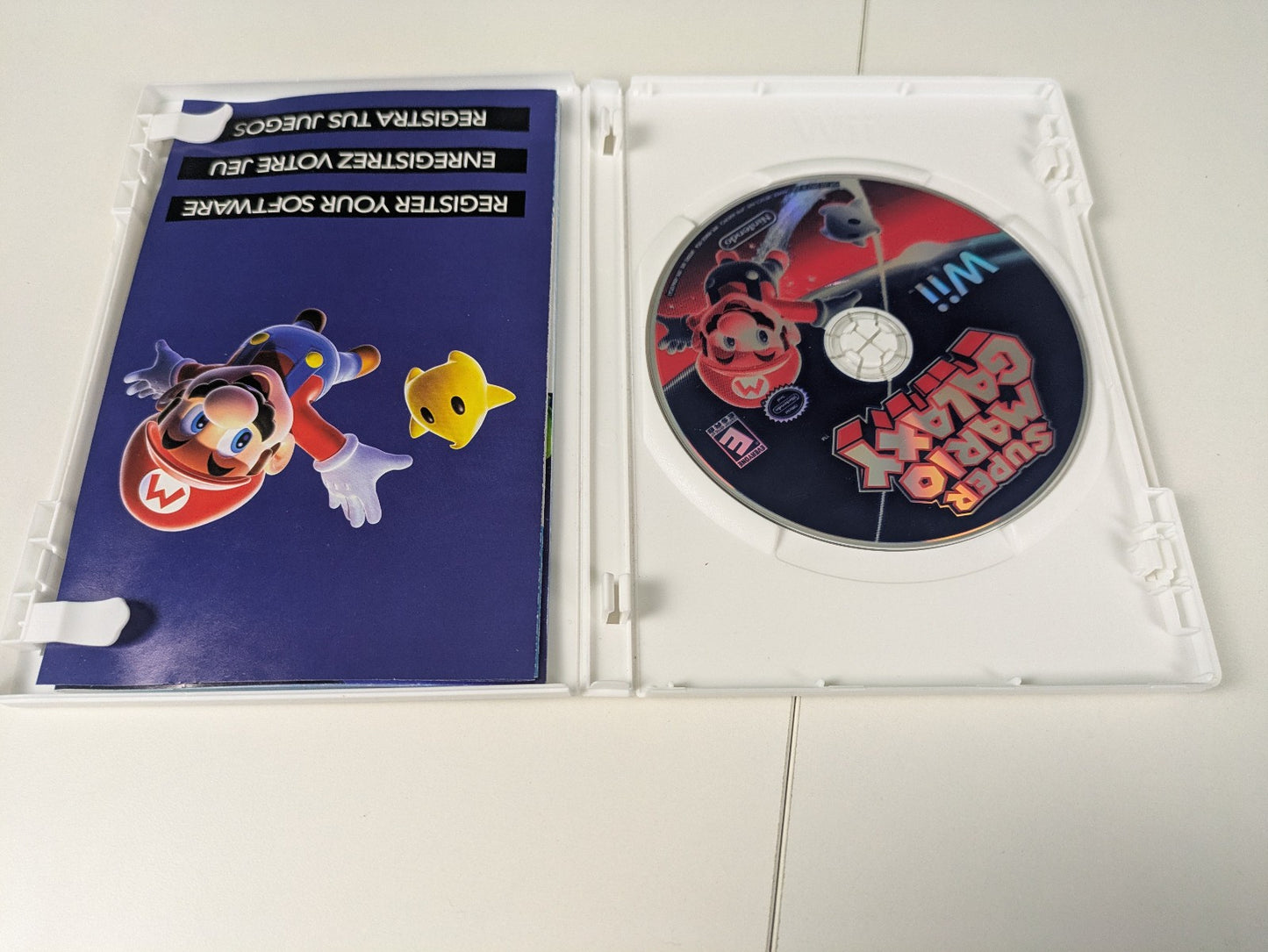 Super Mario Galaxy (Nintendo Wii, 2007) CIB